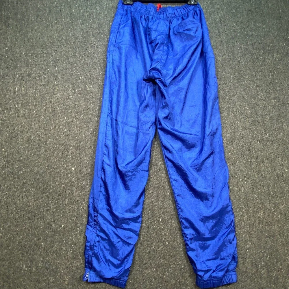 Champion Retro Sportswear Mens M Blue Nylon Windbreaker‎ Track Pants